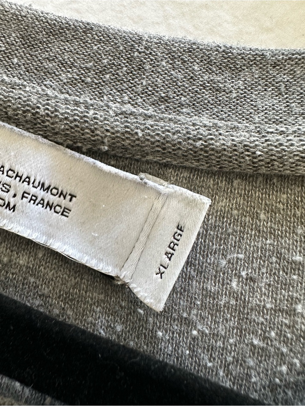 IRO men’s Gray Short Sleeve Crewneck Tee, size XL - Picture 11 of 11